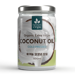 유기농 파머스오리진 엑스트라버진 코코넛오일, 1개, 500ml