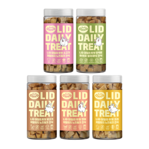 세이오앙 강아지 노즈워크 훈련용 저알러지 간식 LID 데일리 트릿, 닭고기맛, 1개, 500g