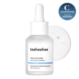참존 티히히 스네일 뮤신 92 영양탄력 세럼 수분장벽, 1개, 30ml