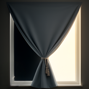 플레이크 햇빛 원천차단 암막 커튼 + 벨크로 증정