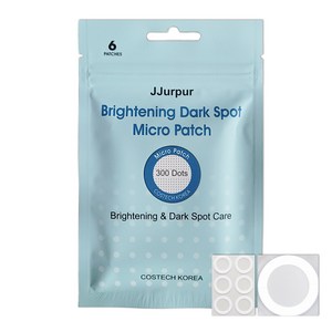 기미패치 검버섯 주근깨 잡티 제거 마이크로 니들 패치, 1개, 6개입