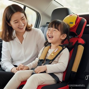 마블 프리미엄 휴대용 주니어 카시트 특허출원, 아이언맨