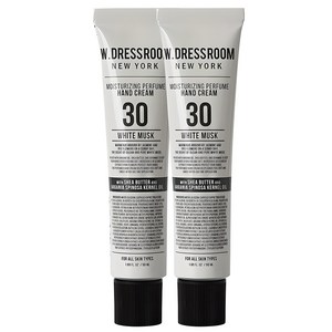 더블유드레스룸 퍼퓸 핸드크림 30 화이트머스크, 50ml, 2개