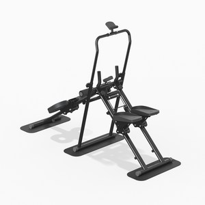 메인워크 2in1 천국의계단 운동기구 가정용 스텝밀 실내 계단오르기 전신 운동 기구, 블랙