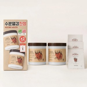 스킨푸드 캐롯 카로틴 카밍 워터 패드 250g, 60매입, 2개