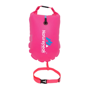 다용도 수영부이 방수가방 안전 훈련 오픈워터 다이빙 서핑 스노클링, 로즈레드