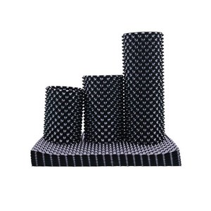 대형 50M 롤 매직화분 블루베리화분 뾰족 슬릿 플라스틱 텃밭 토분 저면관수 분재 과수원 나무 분갈이 플분, 높이 20CM / 길이25M