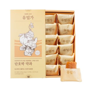 유밀가 무설탕 수제 단호박 약과 12개입, 336g, 1개