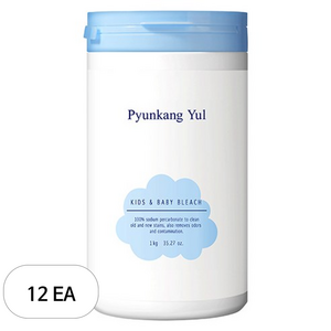 편강율 키즈 앤 베이비 표백제, 1kg, 12개