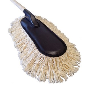 국내산 오일먹인 대형 먼지털이개 면사 자동차 차량용 먼지 떨이개 세차용품, 1개