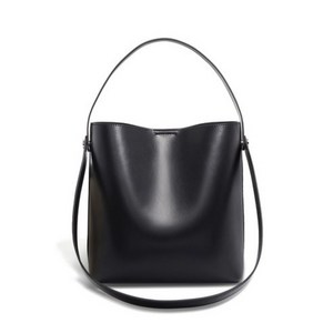 레아르 천연소가죽 여성 토트백 버킷백 원숄더 대용량 출퇴근용 가방