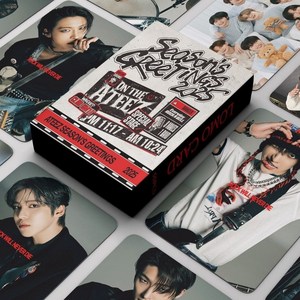에이티즈 ATEEZ 포카 2025 앨범 SEASON'S GREETINGS 최산 김홍중 최종호 박성화 아이돌 굿즈 포토카드, 55매