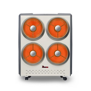 엘디 하이라이트 전기 히터 사무실 산업용 업소용 대형 난로 스토브 4구 LD-MR4000