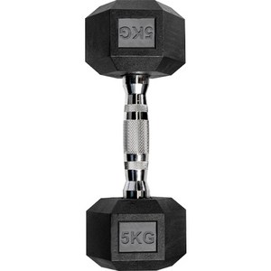 한 쌍 블랙육각 덤벨 아령 2*5KG 2*10KG, 2개, 5kg