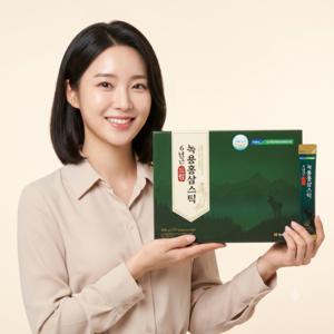 [추석선물세트 특가] 농협 6년근 드림 녹용홍삼스틱 + 쇼핑백 증정, 450ml, 1개