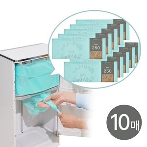 매직캔 리필 봉투 250R10BC, 21L, 10개