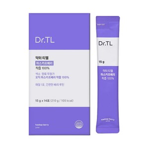 Dr.TL 닥터티엘 NFC 하스카프베리 착즙 100%, 1박스, 210g