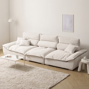 바우미스트 바흐 와이드 조야 갤럭시 패브릭 스윙 4인용 소파, 단품