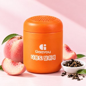 Gaayou 고체 탈취제 피치우롱티 향 실내 방향제 화장실 집안 차량용 신발장 옷장 악취 냄새 제거 우롱차 복숭아향, 1개, 290g