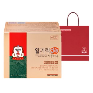 정관장 활기력 JOY + 쇼핑백, 20ml, 30개