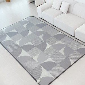 (주)한일의료기 유니크 그레이 거실용 전기장판 전기매트, 특대형 270x183cm