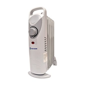 2025년 신형 무소음 무연 한신 미니 5핀 라디에이터 HST-500W (1~1.5평형), 미니 5핀 HST-500W