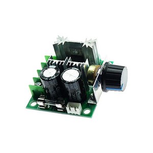 PWM DC 모터 속도 조절기 12V~40V 10A 가변 컨트롤러 전압 조정기, 1개
