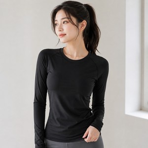 Karsaer 여성 요가복 필라테스 운동용 신축성 좋고 통기성 속건성 A0058