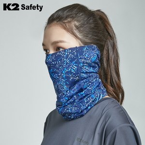 케이투세이프티 쿨링 멀티스카프, Blue, 1개