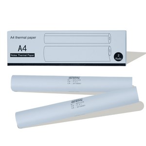 레터치 A4 휴대용 무선 프린터기 감열용지, A4 롤 감열용지(2롤 구성), 1개