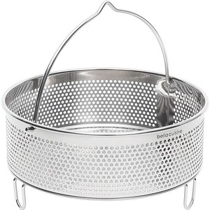 벨라쿠진 스텐 찜기 채망 멀티 스티머, 20cm, 1개