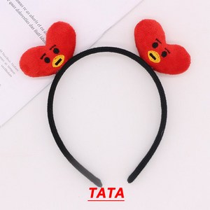 귀여운 머리띠 bts응원도구 응원 머리띠 JL-PD, 1세트, TATA