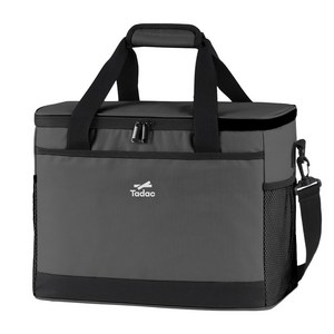 타닥 에센셜 소프트 쿨러백 보온 보냉가방 아이스박스 보냉백, 그레이, 30L 골드박스 특가