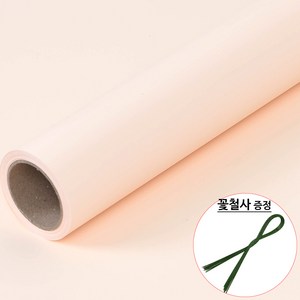 꽃 포장지 두꺼운 플로드 2 프랜즈, 07.연살구색, 1개