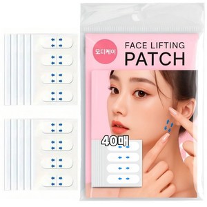 모디크 리프팅 브이라인 테이프, 40개, 투명