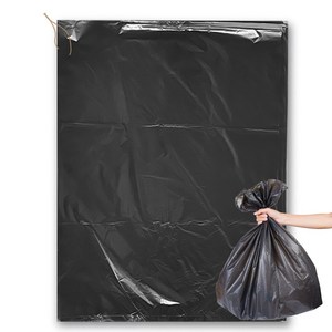 평판 쓰레기봉투 검정, 500개, 50L