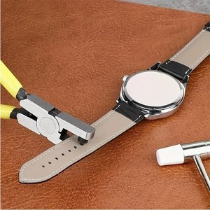 셀루앙드 다용도 가죽 시계 벨트 스트랩 펀치 플라이어, 1개, 14cm*8cm