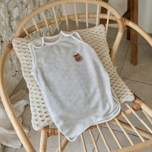 돗투돗 돗쿨링 듀라론 아이스 냉감 여름 아기 수면조끼