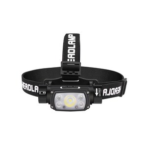 LED헤드랜턴 모션센서 2000루멘 XHP50 C타입 LC-35 (18650 배터리포함), BLACK, 1개