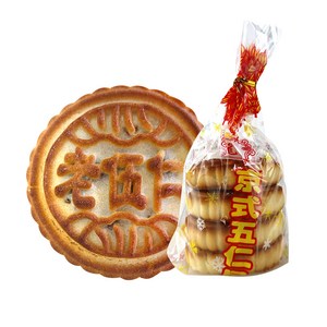 (배터짐) 용봉향경식 오인월병 중국월병 중국과자 추석보름, 450g, 1개