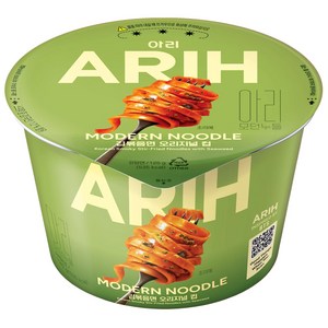 팔도 아리 모던누들 김볶음면 오리지널 컵 125g, 32개
