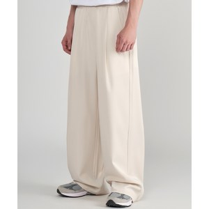 팀스핏 남성용 빅사이즈 원턱 와이드 링클프리 밴딩 슬랙스 팬츠