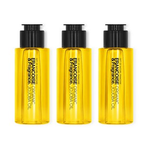 프랑스와즈 유기농 호호바오일 비정제, 50ml, 3개
