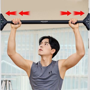 바디하우스 안전하고 넓은 문틀 철봉 가정용 실내 턱걸이 운동 기구 집, 블랙