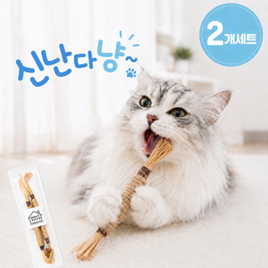 모두의픽 고양이 장난감 마따따비, 2개, 스틱