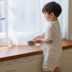 배꼽손 유아용 항균 밤부메쉬 수면조끼 수면잠옷 국내생산