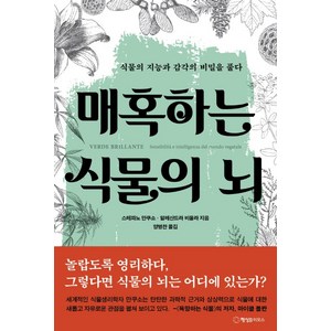매혹하는 식물의 뇌:식물의 지능과 감각의 비밀을 풀다, 행성B, 스테파노 만쿠소, 알레산드라 비올라