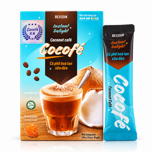 COCOFE 베트남 커피 코코넛 믹스 스틱 커피, 16g, 1개, 10개입