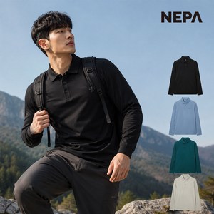 네파 남성 가을 폴로 티셔츠 카라티 골프 등산 클래식핏