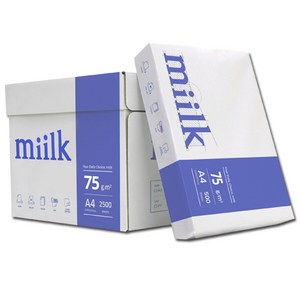 복사용지 75g, 2500개, A4